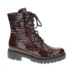 Арт.2363(бордо кроко лак) - Image 2