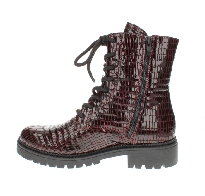 Арт.2363(бордо кроко лак) - Image 3