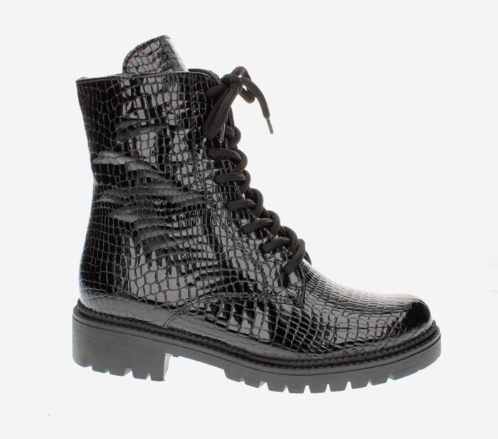 Арт.2363(црн кроко лак) - Image 2