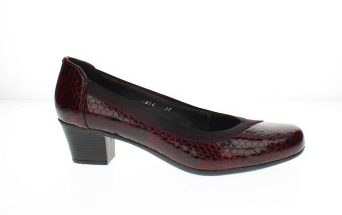 Арт.1614/1(бордо кроко лак) - Image 2