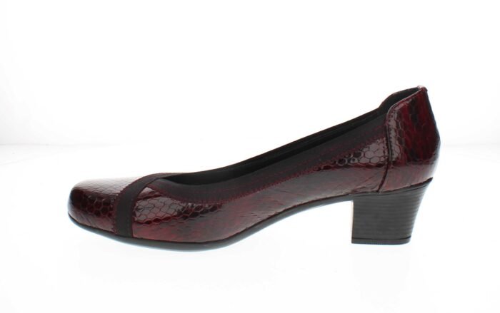 Арт.1614/1(бордо кроко лак) - Image 3