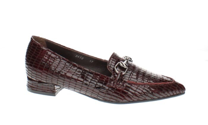 Арт.2432(бордо кроко лак) - Image 2
